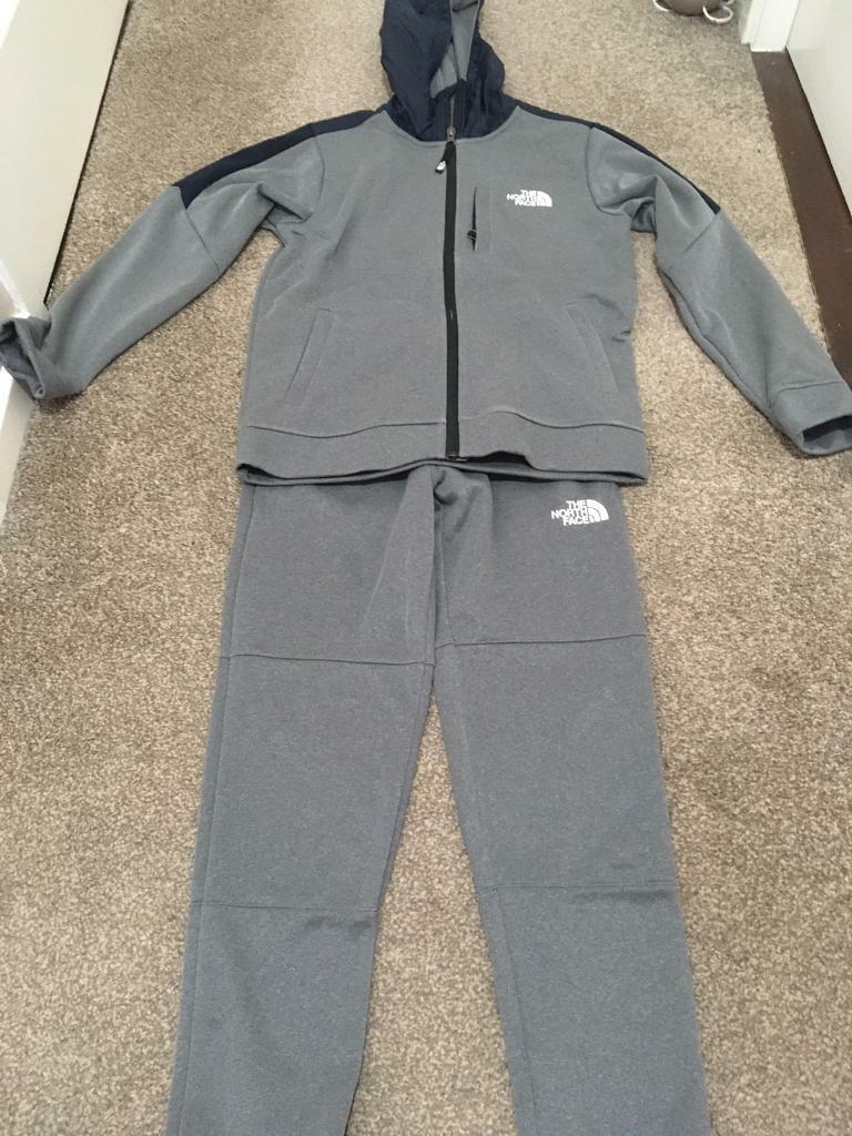 north face junior tracksuit
